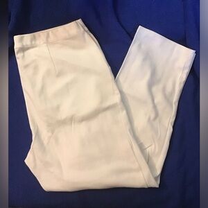 Bob Mackie White long dress pants
